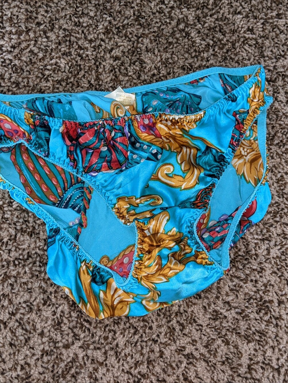 Vintage Victoria's Secret Silk Nightgown/Panties Set L - Picture 11 of 16